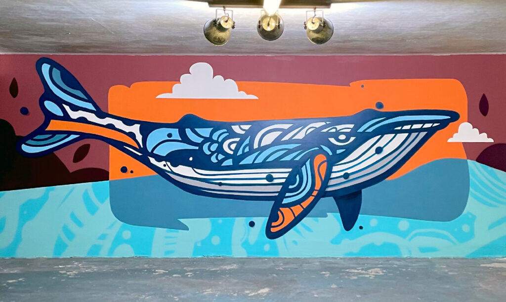 Baleine whale moyoshi oeuvre